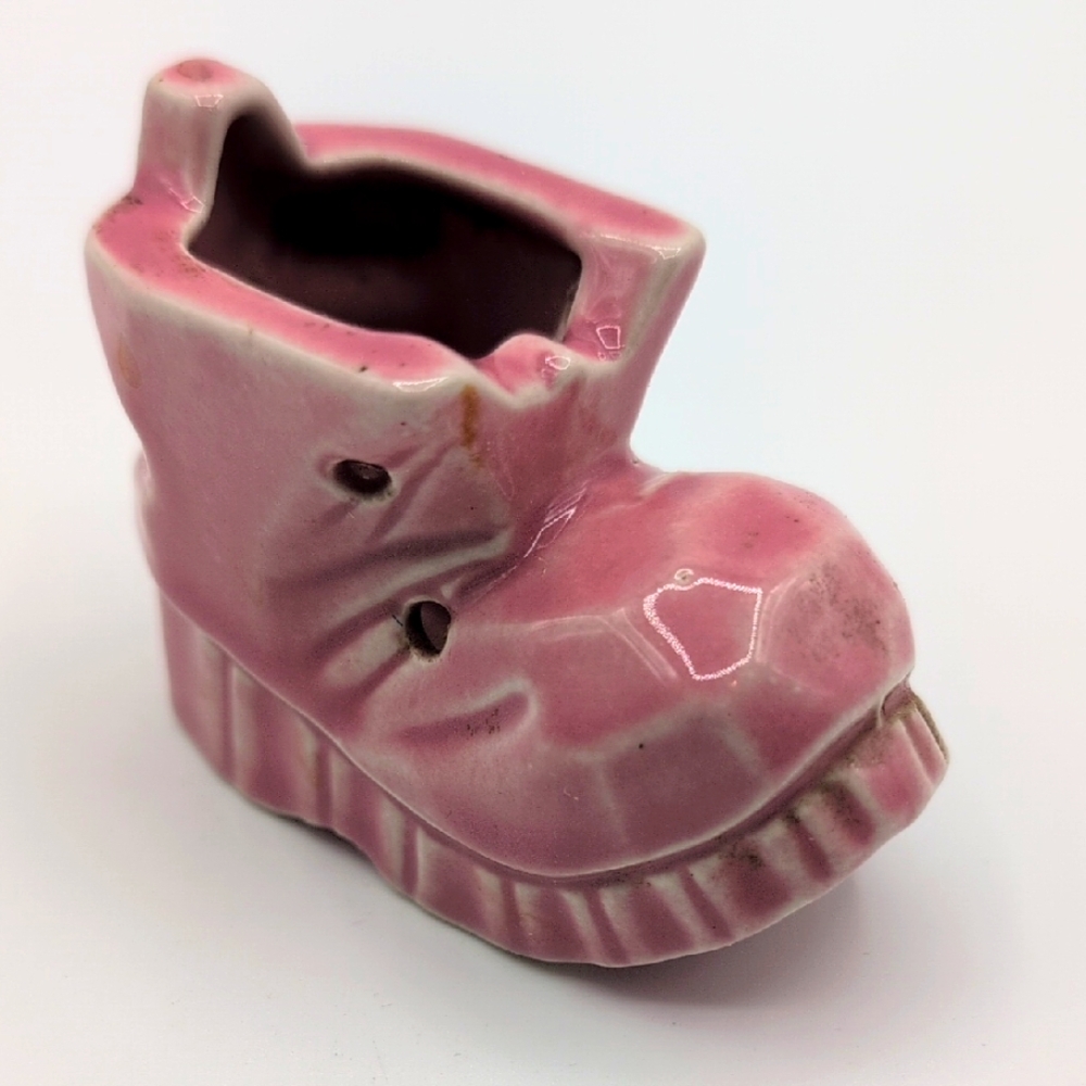 Pink Ceramic Kids Shoe